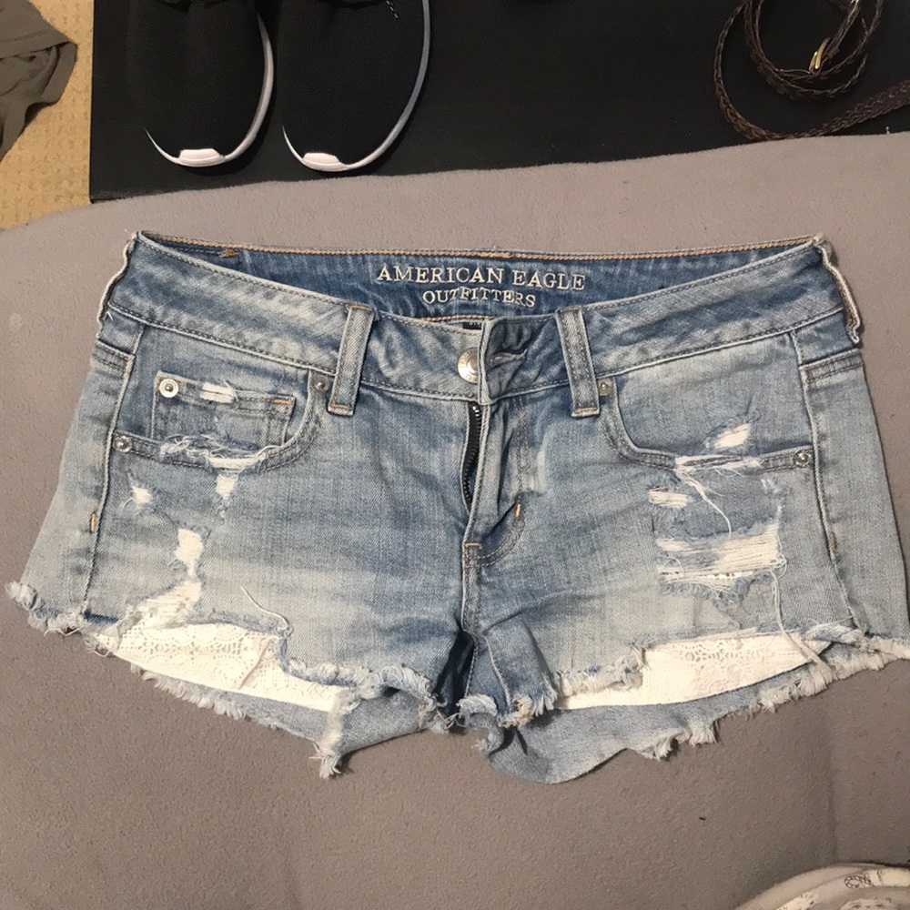 American Eagle jean shorts